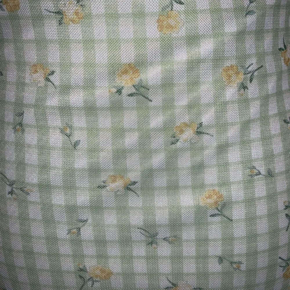 (NWT) urban outfitters fairy green floral dress - Picture 4 of 6